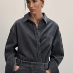 Вельветовая рубашка из 100% хлопка