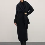 Вязаное платье с содержанием хлопка