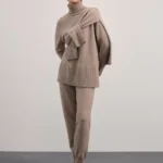 Вязаные джоггеры из вискозы