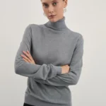 Вязаный лонгслив из вискозы