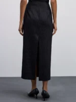 Юбка макси с разрезом