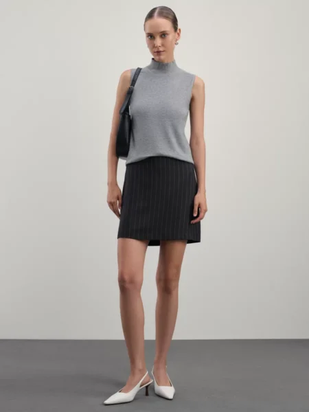 Юбка мини из вискозы