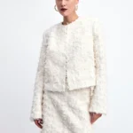 Юбка мини с бахромой