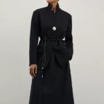 Юбка трапеция из шерсти