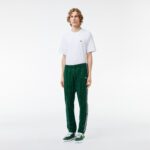 Жаккардовые спортивные брюки Lacoste Paris с монограммой