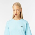 Женская футболка Lacoste из хлопка премиум качества