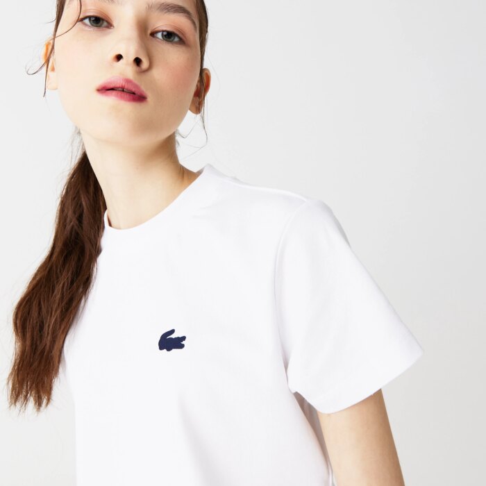 Женская футболка Lacoste SPORT из органического хлопка