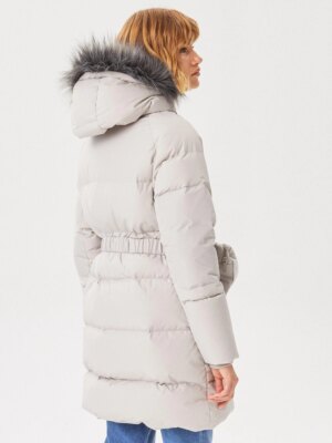 Женская куртка Lacoste с капюшоном