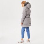 Женская куртка Lacoste с капюшоном