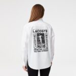 Женская рубашка Lacoste Oversize Fit