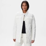 Женская стёганая куртка Lacoste