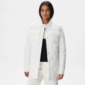 Женская стёганая куртка Lacoste