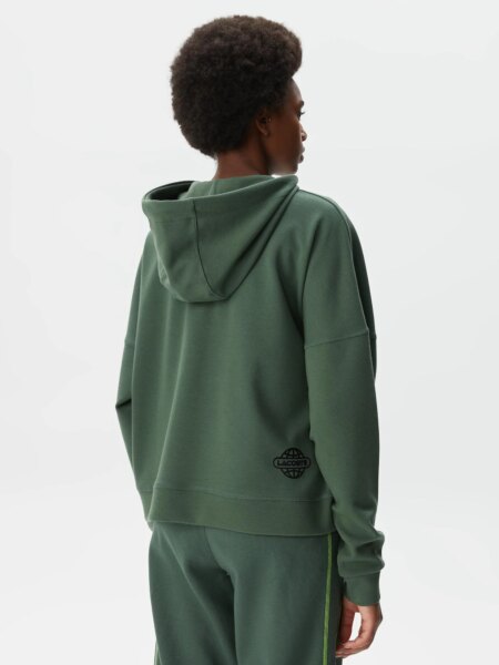 Женская толстовка Lacoste Branded Print Hoodie