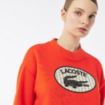 Женская толстовка Lacoste из смеси хлопка