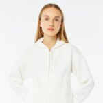 Женская толстовка Lacoste из смеси органического хлопка с флисом