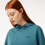 Женская толстовка Lacoste Loose Fit с капюшоном