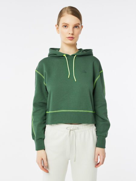 Женская толстовка Lacoste Relaxed Fit с капюшоном