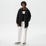 Женская утеплённая двусторонняя куртка Lacoste