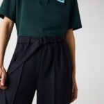 Женские брюки Lacoste с высокой талией