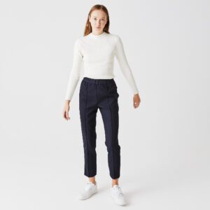 Женские брюки Lacoste SPORT из драпированной саржевой ткани