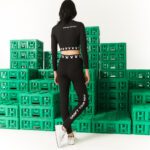 Женские леггинсы Lacoste L!VE x Minecraft