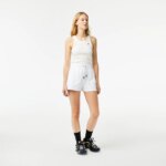Женские однотонные шорты Lacoste