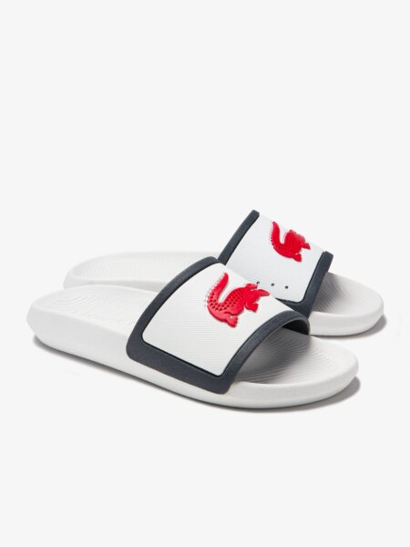 Женские пантолеты Lacoste CROCO SLIDE