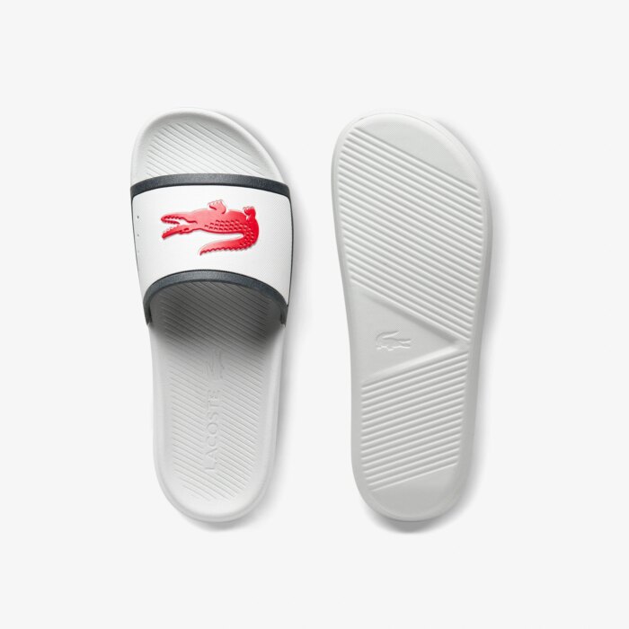 Женские пантолеты Lacoste CROCO SLIDE