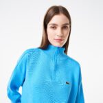 Женский свитер Lacoste Relaxed Fit на молнии