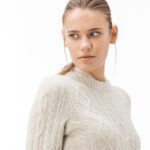 Женский вязаный свитер Lacoste