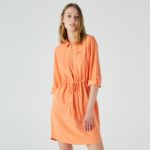 Женское платье Lacoste Loose Fit на молнии