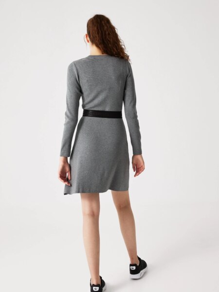 Женское платье Lacoste Regular Fit с поясом