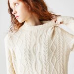 Женское платье Lacoste с длинным рукавом