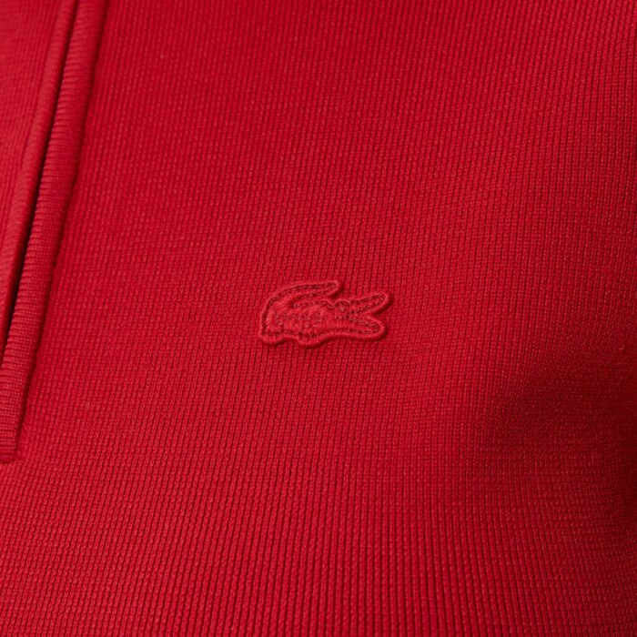 Женское платье Lacoste Slim Fit с высоким воротом на молнии