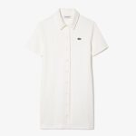 Женское платье-поло Lacoste из органического хлопка