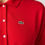 Женское платье-поло Lacoste с поясом