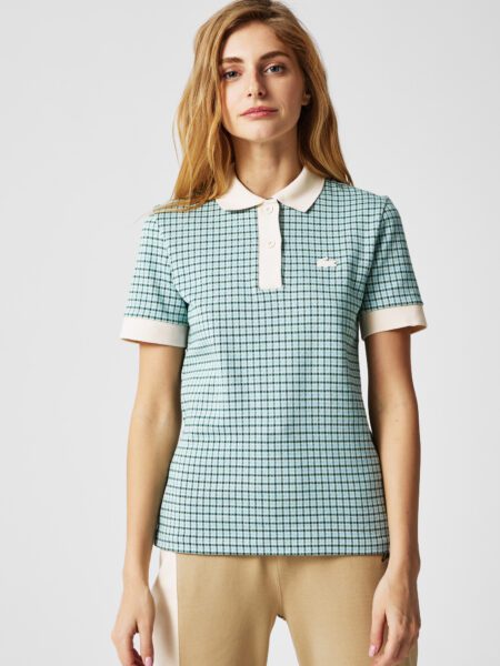 Женское поло Lacoste L!VE