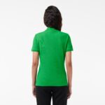 Женское поло Lacoste Slim Fit из эластичного хлопка