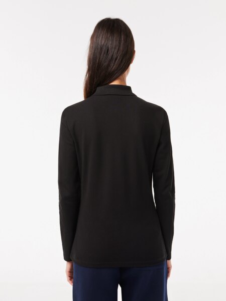 Женское поло Lacoste Slim Fit из эластичного хлопка