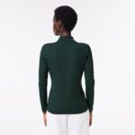 Женское поло Lacoste Slim Fit из эластичного хлопка