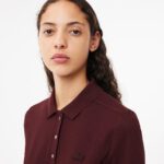 Женское поло Lacoste Slim Fit из эластичного хлопка