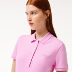 Женское поло Lacoste Slim Fit из эластичного хлопка