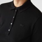 Женское поло Lacoste Slim Fit из эластичного хлопка