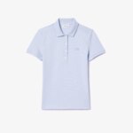 Женское поло Lacoste Slim Fit из эластичного хлопка