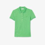 Женское поло Lacoste Slim Fit из эластичного хлопка