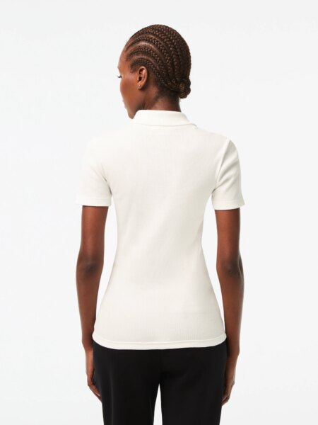 Женское поло Lacoste Slim Fit из органического хлопка