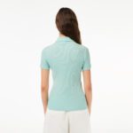 Женское поло Lacoste Slim Fit из органического хлопка