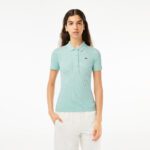 Женское поло Lacoste Slim Fit из органического хлопка