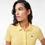 Женское поло Lacoste Slim Fit из органического хлопка