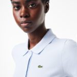 Женское поло Lacoste Slim Fit из органического хлопка